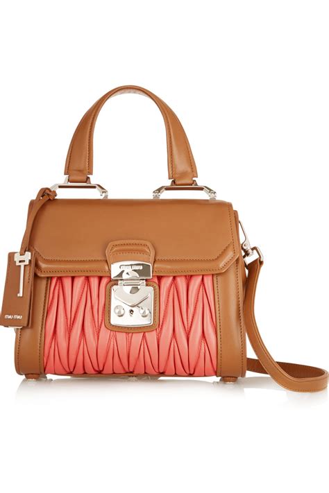 miu miu two tone bag|joie miu suede bag.